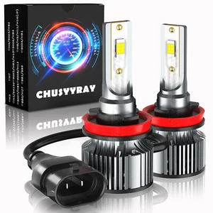 For Chevrolet Silverado 3500 HD 2007-2023 H11 LED Headlights Low Beam Bulbs 2PCS - Picture 1 of 12