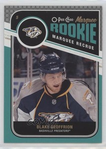 2011-12 O-Pee-Chee Marquee Rookie Blake Geoffrion #578 Rookie RC