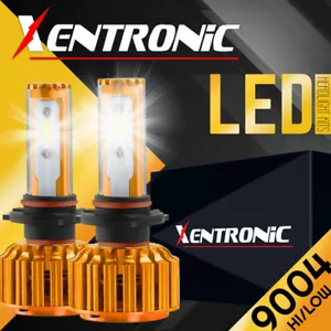 XENTRONIC LED Headlight Conversion kit 9004 HB1 6000K 1988-1992 Audi 90 Quattro - Picture 1 of 8