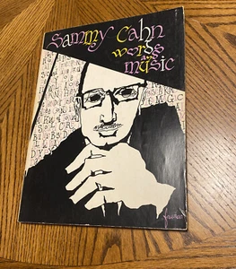Rare!!Sammy Cahn Signed Words and Music by Sammy Cahn(Got High Hopes,Songwriter) - Picture 1 of 12