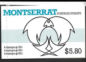 MONTSERRAT £5.80 FISH  BOOKLET, MNH, COMPLETE - Picture 1 of 1