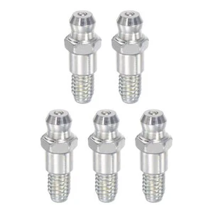 Accesorios de montaje de grasa hidráulica recta de acero 5 piezas hilo M6 x 1 mm - Imagen 1 de 5