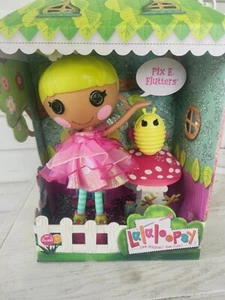 Lalaloopsy Doll Full Size NIB Sew Royal Pix E Flutters w/Pet Yellow and Pink - Picture 1 of 3