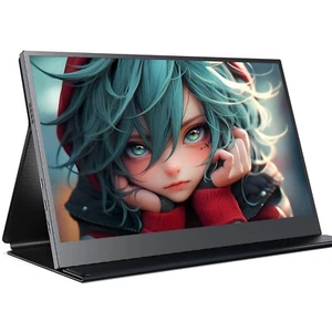 13,3 Zoll OLED Tragbarer USB Monitore 100% DCI-P3 Full HD 1920 * 1080 Display - Afbeelding 1 van 11