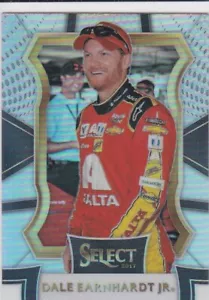 DALE EARNHARDT JR. Nascar 2017 SELECT SILVER PRIZMS VARIATION Card $$ Mint! - Picture 1 of 2