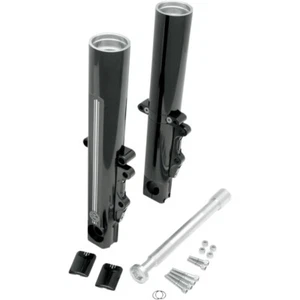 Performance Machine PM Contrast Dual Disc Lower Legs Sliders 08-13 FLH Black - Picture 1 of 3