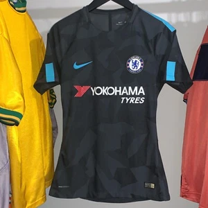 Chelsea 2017/18 Nike Aeroswift Tercera Camiseta de Fútbol Academia Usada 8 Reparación Mediana - Imagen 1 de 8