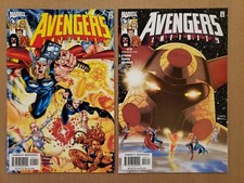 Avengers Infinity #1,3 Lot of 2 Marvel 2000 Beautiful NM