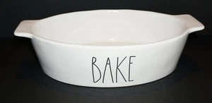 Rae Dunn BAKE Oval Dish. - Bild 1 von 2
