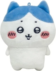 Bandai Chiikawa Smartphone Plush Doll Stuffed Toy Play Charm Hachiware 100mm JP - Picture 1 of 4