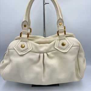 Marc by Marc Jacobs Classic Q Baby Groovy 2way Ivory Satchel Schultertasche y2k JP - Bild 1 von 9