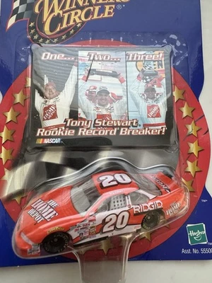 #20 ТОНИ СТЮАРТ - NASCAR 2000 WC - 1:64 АВТОМОБИЛЬ с картой - дебютант рекордсмен - Изображение 1 из 2