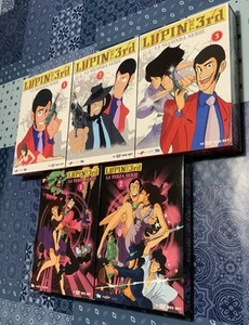 LUPIN III DVD SECONDA E TERZA SERIE COMPLETE - Foto 1 di 4