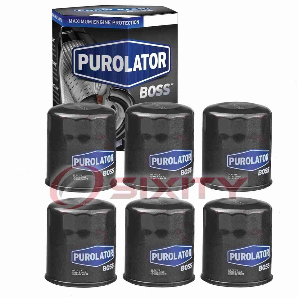 Filtros de aceite de motor Purolator BOSS PBL14612 6 piezas para cambio de aceite TGA7351 yh Foto 1 de 4