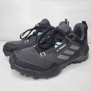 Adidas Men's Terrex AX4 Hiking Shoes Sneakers Black Grey Blue Size 8 - Picture 1 of 9