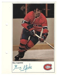 TOUGH 1971 TORONTO SUN GUY LAPOINTE (HOF) - ¡EMISIÓN GUARDIAN RARA CASI NUEVA/COMO NUEVA!!! - Imagen 1 de 1