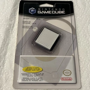 Nintendo GameCube Offizielle OEM Memory Card (2004) 1019 Blöcke - Brandneu - Bild 1 von 4