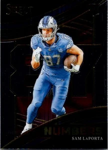 2023 Panini Select #NMB-SLA Sam LaPorta Select Numbers - Picture 1 of 2