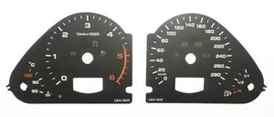 Lockwood Audi A6 (C6 Facelift) 2008-2011 KMH NEGRO Kit de conversión de esfera C824 - Imagen 1 de 1