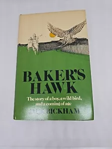 Baker's Hawk von Jack Bickham 1974 HC/DJ 1. Auflage Junge Vogel Roman Colorado sehr guter Zustand - Bild 1 von 3