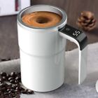 380Ml  Electric Coffee Self Mixing Mug Digital Display Coffee Mug For Tea O2a6