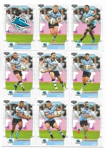 2020 Nrl Elite Base Team Set SHARKS (9 Cards) (Authorised TLA Dealer) - Picture 1 of 1
