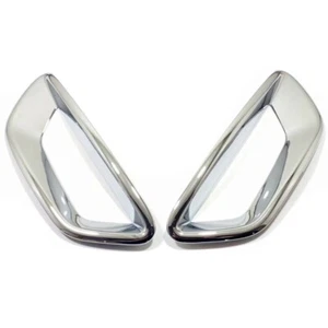 For GWM Cannon Ute Accessory 2023 ABS Chrome Car Front Fog Light Protector Cover - Picture 1 of 2