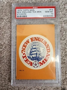 New England Tea Men Revolution PSA 10 Card - Picture 1 of 1