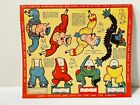 1934 PURITAN MARSHMALLOWS 3 LITTLE PIGS PARTY POP-OUTS PLACE CARDS