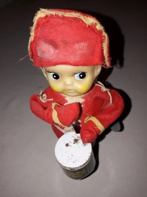 ANCIEN JOUET MECANIQUE A CLEF TAMBOUR - Photo 1/4