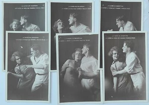 DANZA BALLI RUSSI-RUSSIA MOSCA BOLOGNA-LOTTO 6 CARTOLINE FOTOGRAFICHE-C39-179 - Picture 1 of 1