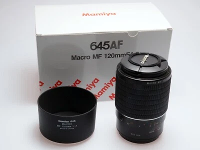 Mamiya Sekor D Macro MF 120mm f4 Lens for 645AF - Image 1 of 4