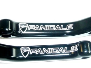 Ducati Panigale 899 2014-2015 BLACK BRAKE & CLUTCH LEVERS SET ROAD TRACK RACE - Picture 1 of 12