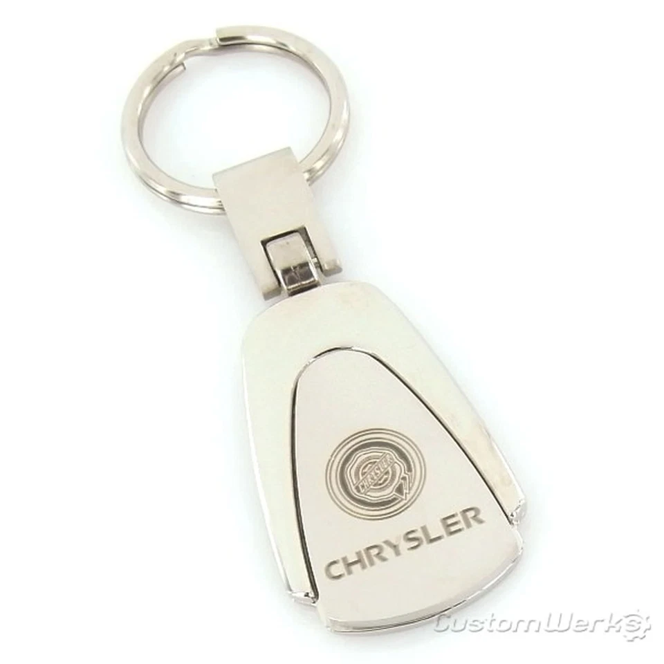 Chrysler Tear Drop Keychain (Chrome) - Image 1 of 1