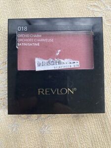 REVLON Powder Blush ~ ORCHID CHARM #018 ~ NEW UNSEALED Discontinued HTF