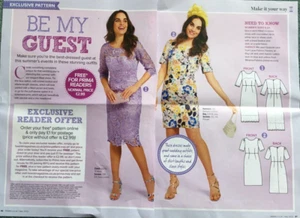 PRIMA SEWING PATTERN LADIES SEMI-FITTED SPECIAL OCCASION DRESS TO FIT SIZES 6-24 - Picture 1 of 3