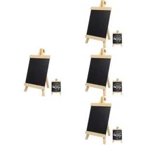 Blackboard Wooden Frame Wooden Blackboard Message Chalk Board Sign - Picture 1 of 12