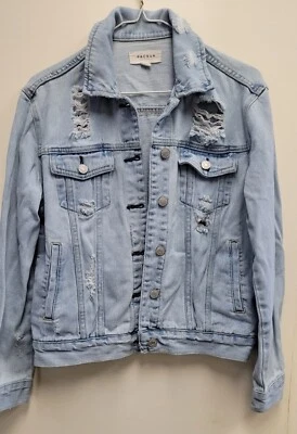 Pacsun distressed denim Jacket Small - Image 1 of 4