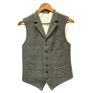RRL Double RL Wool Blend Tailored Vest Gilet Size 38S Used Exc cond - Picture 1 of 6