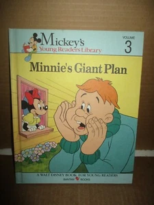 Mickey's Young Readers Library Vol 3: Minnie's Giant Plan (1990, Hardcover, Illu - Bild 1 von 3