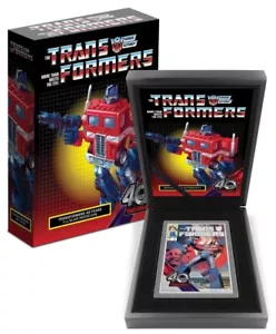 NZMINT - 2024 5oz .999 Fine Silver Transformers 40 Years #00194 - Picture 1 of 6