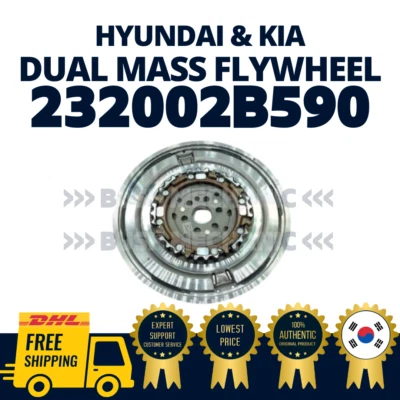 GENUINE OEM Hyundai Kia Dual Mass Flywheel 232002B590 Sonata Elantra Optima - Image 1 of 4