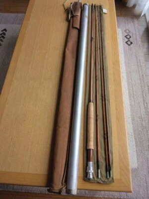 Varilla de bambú E.F.PAYNE #216 DryFlySalmon 10 pies 3P2T Foto 1 de 4