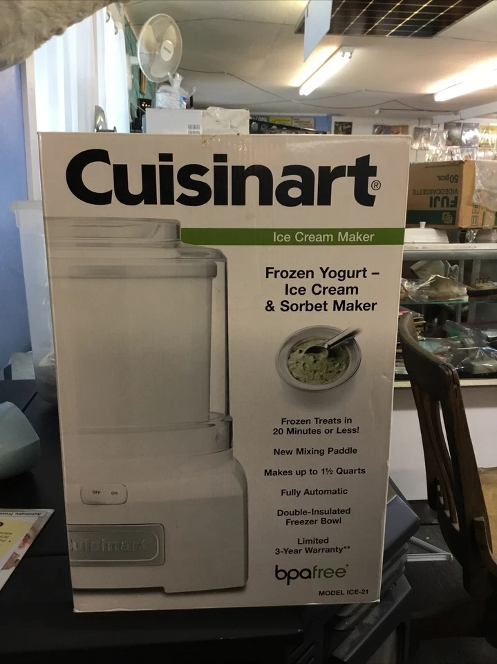 Cuisinart Ice Cream/Yogurt Makers Frozen Yogurt Ice Cream & Sorbet Maker