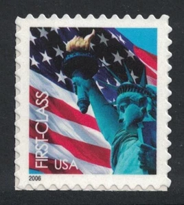 Scott 3966- Lady Liberty & Flag- Sheet Issue, First Class- MNH 39c 2006- mint - Picture 1 of 1