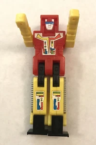 EARTHBREAKER Zybot Gobot 1984 Vintage Red body Yellow arms and legs - Picture 1 of 5