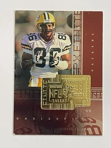 1998 Upper Deck SPx Finite Packers Antonio Freeman Extreme Talent /3600 #286 - Picture 1 of 2