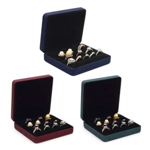 Ring Storage-Case Multiple Ring Holder for Jewelry Fit to Travel for Wedding - Picture 1 of 20