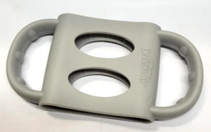 Dr. Brown Silicone Baby Bottle Handle Fits Most Narrow Bottles - Gray - Picture 1 of 1