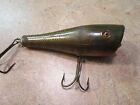 VINTAGE CREEK CHUB WOOD GLASS EYED LURE